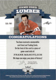2021-22 Frank Mahovlich Leaf Lumber GAME USED LUMBER 14/35 STICK #GUL-FM1 Montreal Canadiens