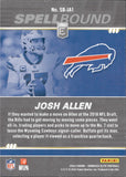 2022 Josh Allen Panini Donruss Elite SPELLBOUND "A" #SB-JA1 Buffalo Bills