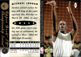 1994-95 Michael Jordan Upper Deck SP Championship HE'S BACK #41 Chicago Bulls