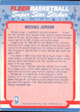 1998-99 Michael Jordan Fleer SUPER STAR STICKER #7 Chicago Bulls