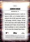 2025 Jarren Duran Topps HOME FIELD ADVANTAGE #HA-24 Boston Red Sox