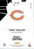 2024 Tory Taylor Panini Totally Certified INTRIGUING PLAYERS ROOKIE 84/99 RC #21 Chicago Bears