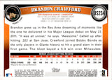 2011 Brandon Crawford Topps DIAMOND ANNIVERSARY ROOKIE RC #US234 San Francisco Giants