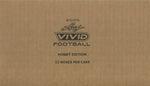 2025 Leaf Vivid Football Hobby, 12 Box Case