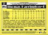 2025 Thomas Harrington Topps Update SILVER PACK CHROME 1990 DESIGN GOLD MOJO REFRACTOR ROOKIE 47/50 RC #U90C-57 Pittsburgh Pirates