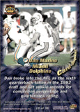 1996 Dan Marino Pacific CARD-SUPIAL #19 Miami Dolphins