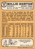 1968 Willie Horton Topps #360 Detroit Tigers
