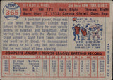 1957 Ossie Virgil Topps #365 New York Giants BV$8