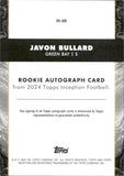 2024 Javon Bullard Topps Inception ROOKIE AUTOGRAPH 47/75 RC AUTO #RA-JAB Green Bay Packers