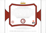 2018 Calvin Ridley Panini National Treasures Collegiate ROOKIE PATCH AUTO 19/99 RC AUTOGRAPH #114 Alabama Crimson Tide