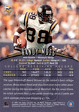 1998 Randy Moss Topps Finest ROOKIE RC #135 Minnesota Vikings