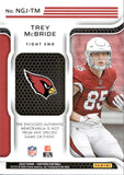 2022 Trey McBride Panini Certified NEW GENERATION JERSEY MIRROR PINK ROOKIE 28/299 RC #NGJ-TM Arizona Cardinals