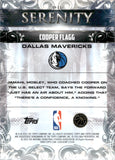 2025-26 Cooper Flagg Topps Chrome SERENITY ROOKIE RC #SY-11 Dallas Mavericks