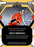 2025 Vincent Damphousse Leaf Metal Legends PINK SHIMMER AUTO 5/5 AUTOGRAPH #BA-VD1 Montreal Canadiens