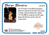 2000-01 Kobe Bryant Fleer Tradition SHARP SHOOTERS #3 Los Angeles Lakers