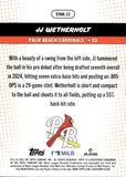 2025 JJ Wetherholt Topps Pro Debut MiLB STARS #STAR-12 St. Louis Cardinals 2