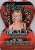 2025 Jaime Pressly Leaf Pop Century BE STILL MY HEART RED AUTO 2/3 AUTOGRAPH #BH-JP1 Joe Dirt