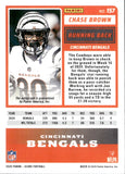 2025 Chase Brown Panini Score AUTOGRAPH AUTO #157 Cincinnati Bengals