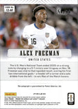 2026 Alex Freeman Panini Prizm FIFA World Cup AUTOGRAPH PRIZM ROOKIE 54/75 AUTO RC #12-AF UNITED STATES