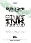 2024 Edgerrin Cooper Topps Signature Class PREEMINENT INK ORANGE AUTOGRAPH ROOKIE AUTO RC 1/50 #PI-EC Green Bay Packers
