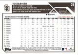 2023 Yu Darvish Topps Chrome GOLD WAVE REFRACTOR 16/50 #26 San Diego Padres