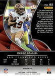 2022 Deebo Samuel Panini Spectra WAVE PRIZM 6/11 #82 San Francisco 49ers