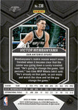 2023-24 Victor Wembanyama Panini Mosaic ROOKIE RC #238 San Antonio Spurs 3