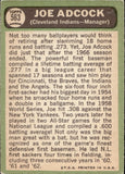 1967 Joe Adcock Topps #563 Cleveland Indians *HIGH NUMBER* BV$40 POOR