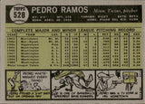 1961 Pedro Ramos Topps #528 Minnesota Twins 1 BV$30 *HIGH NUMBER*