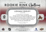2023-24 Logan Cooley Upper Deck The Cup ROOKIE RINK GALLERY JERSEY 38/49 RC #RGLC-V4 Arizona Coyotes