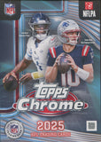 2025 Topps Chrome Football Hanger, Box
