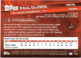 2017 Paul DeJong Topps Chrome Update AUTOGRAPH ROOKIE AUTO RC #HMT42 St. Louis Cardinals