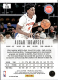 2023-24 Ausar Thompson Panini Prizm Deca ORANGE PRIZM ROOKIE 15/49 RC #136 Detroit Pistons