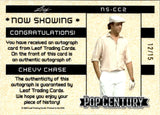 2024 Chevy Chase Leaf Pop Century NOW SHOWING AUTO AUTOGRAPH 12/15 #NS-CC2 Caddyshack