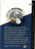 1998 Peyton Manning Playoff Prestige DRAFT PICK BRONZE ROOKIE RC #1 Indianapolis Colts