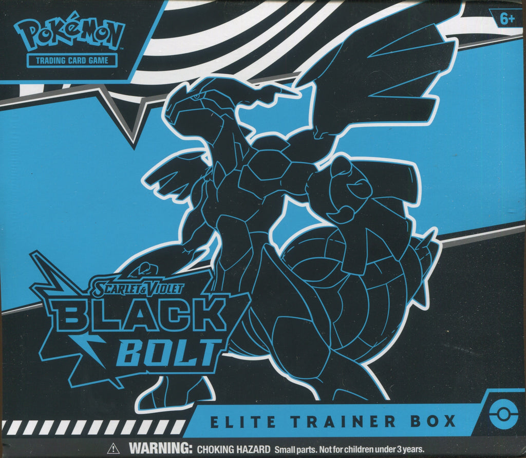 Scarlet & Violet Black Bolt Elite Trainer Box Pokemon TCG Scarlet & Violet Black Bolt Elite Trainer Box Pokemon TCG