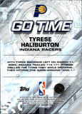 2025-26 Tyrese Haliburton Topps Chrome GO TIME MAGENTA REFRACTOR 61/399 #GT-5 Indiana Pacers