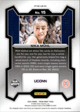 2024 Nika Muhl Panin Prizm Draft Picks PURPLE ICE PRIZM ROOKIE 17/149 RC #15 UCONN Huskies