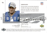2001 Trent Dilfer Upper Deck SP Authentic SIGN OF THE TIMES AUTOGRAPH AUTO #TDi Seattle Seahawks