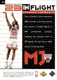 1998-99 Michael Jordan Upper Deck MJ Living Legend IN FLIGHT #IF10 Chicago Bulls