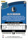 2018-19 Jalen Brunson Panini Donruss Optic SHOCK PRIZM ROOKIE RC #179 Dallas Mavericks