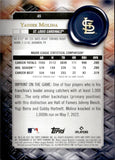 2022 Yadier Molina Topps Gold Label PURPLE 20/35 #45 St. Louis Cardinals
