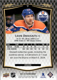 2023-24 Leon Draisaitl Upper Deck Stature ORANGE 161/199 #7 Edmonton Oilers