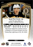 2024-25 Brad Marchand Upper Deck Stature GOLD 20/50 #17 Boston Bruins