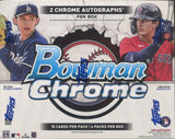 2025 Bowman Chrome Baseball Hobby, 12 Box Case