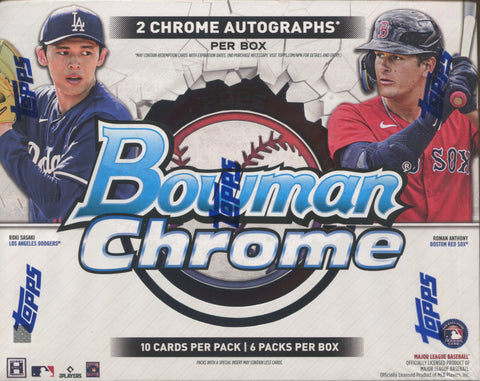 2025 Bowman Chrome Baseball Hobby, Box