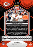 2024 Patrick Mahomes Panini Mosaic REACTIVE BLUE PRIZM #106 Kansas City Chiefs