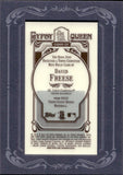 2012 David Freese Topps Gypsy Queen FRAMED MINI RELIC GAME-USED JERSEY #GQMR-DF St. Louis Cardinals