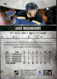 2021-22 Jake Neighbours Skybox Metal Universe PURPLE SPECTRUM ROOKIE 193/199 RC #198 St. Louis Blues