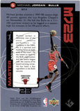 1999-00 Michael Jordan Upper Deck MJ23 MASTER MOVES #M14 Chicago Bulls